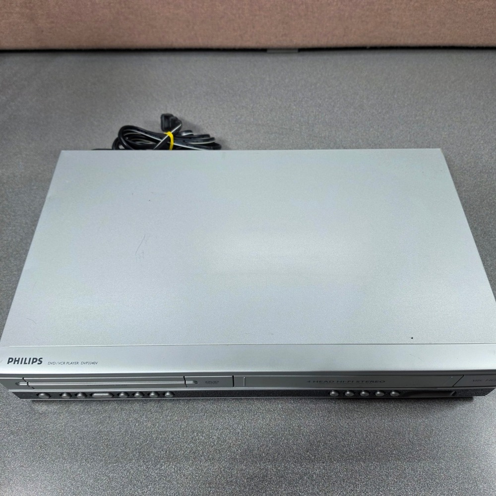 Philips DVD VCR Player Combo DVP3340V Excellent 4 Head Hi-Fi Stereo works - Picture 4 of 6